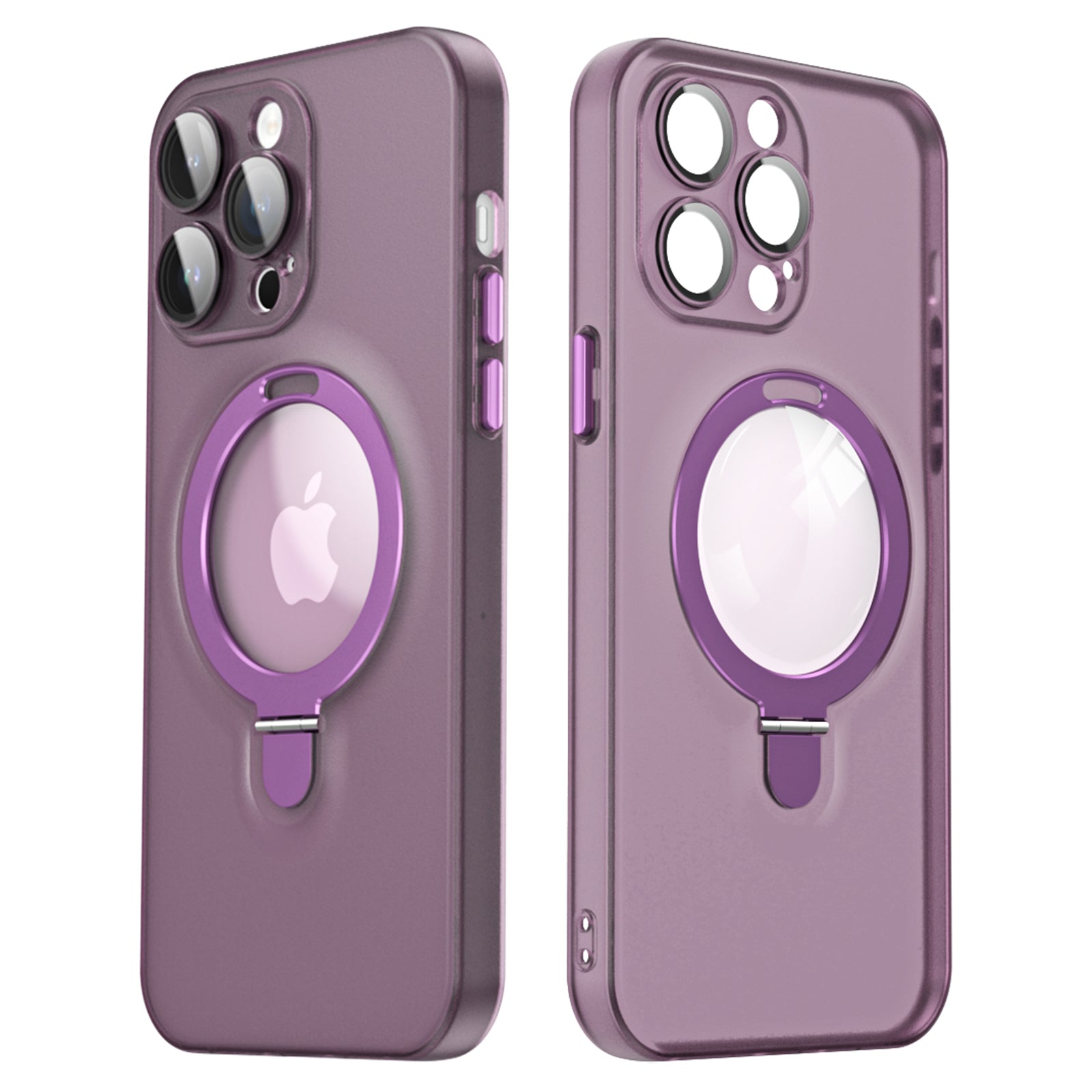 Til iPhone 13 Pro Max PC TPU Telefon Kickstand Case Magnetisk telefoncover med glaslinsebeskytter Til iPhone 13 Pro Max PC TPU Telefon Kickstand Case Magnetisk telefoncover med glaslinsebeskytter